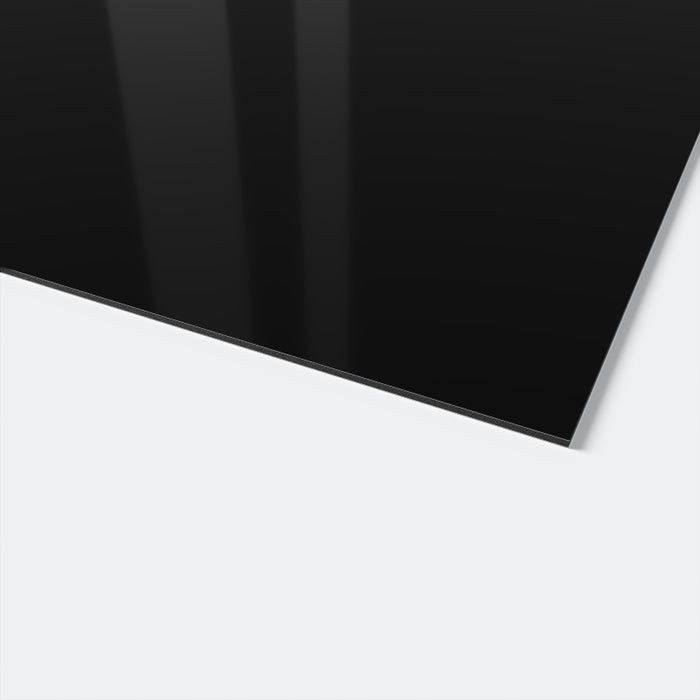 Alupanel tiefschwarz 9005 matt/glänzend