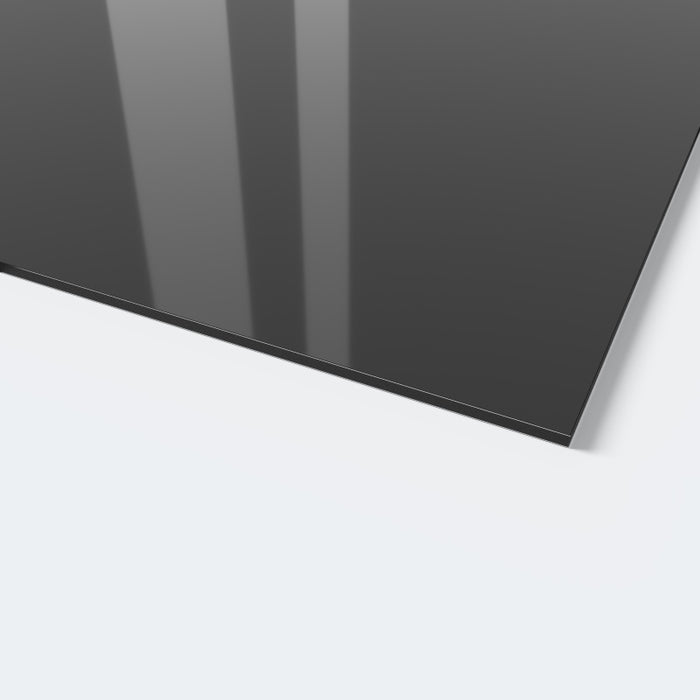 DILITE® schwarz matt/glänzend beids. Folie 3.050 x 1.500 x 3 mm