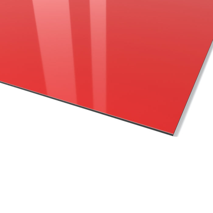 DILITE® rot matt/glänzend beids. Folie 3.050 x 1.500 x 3 mm