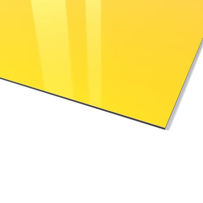DIBOND® verkehrsgelb 1023 matt/glänzend 3.050 x 1.500 x 3 mm