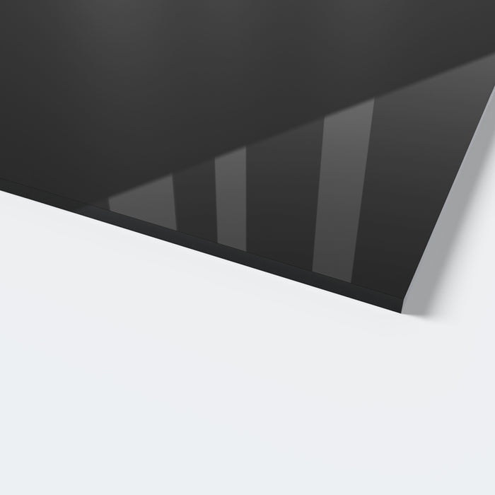 lyx® Vollacryl dark grey 821 07661 einseitig satiniert beids. Folie 8 mm