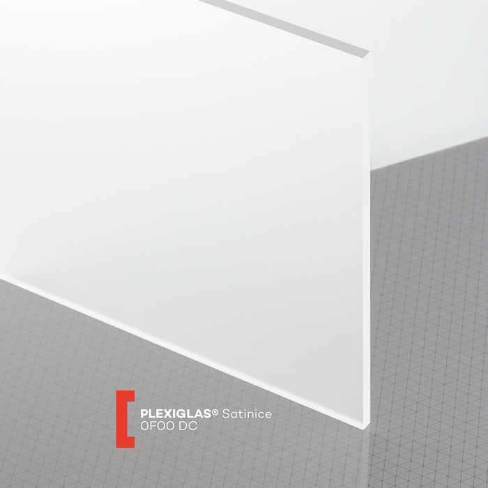 Plexiglas GS Satinice crystal 0F00 DC zweiseitig satiniert