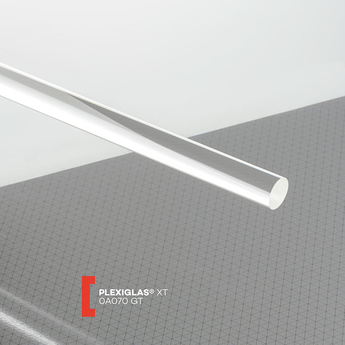 Plexiglas XT Rundstab 0A070 farblos 6 2.000 mm