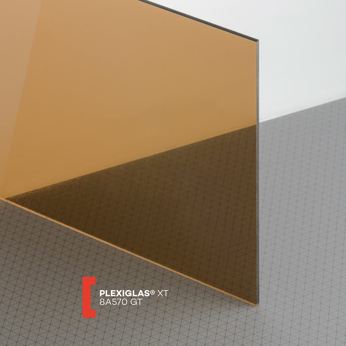 Plexiglas XT braun 8A570 SH-Folie 3.050 x 2.050 x 3 mm