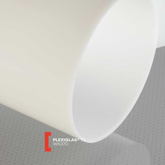 Plexiglas XT Rohr WN370 weiss 200 / 194 x 3 mm 2.000 mm
