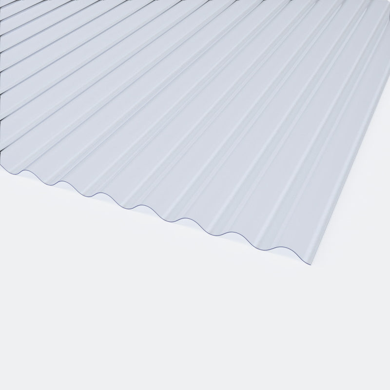 OWOLUX Sinus-Wellplatte 76/18 farblos 2.500 x 1.140 mm