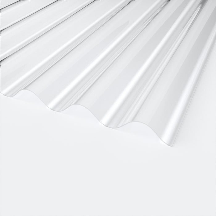 Plexiglas XT Resist Sinus-Wellplatte 130/30 farblos 0A001