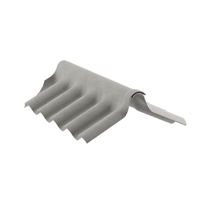 Swisspearl Sinus-Wellplatte 177/51 vorperforiert rotbraun 402 1.600 x 918 mm