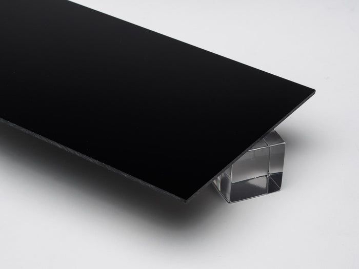 Plexiglas GS Satinice Black Panther 9H01 SC einseitig satiniert SK-Folie 3.050 x 2.030 x 3 mm