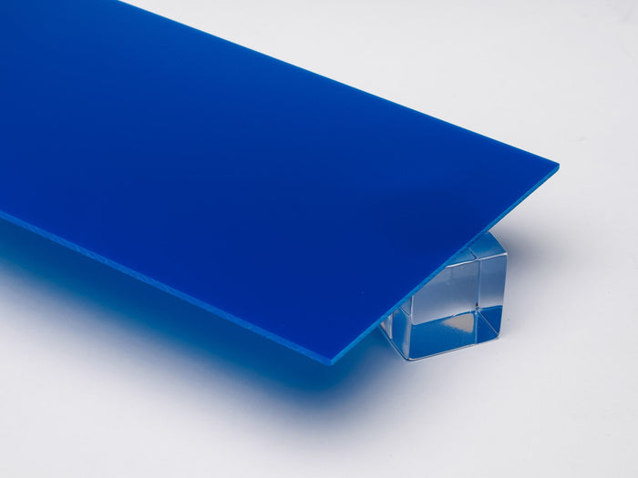 Plexiglas GS Satinice ice blue 5H03 DC zweiseitig satiniert SK-Folie 3.050 x 2.030 x 6 mm