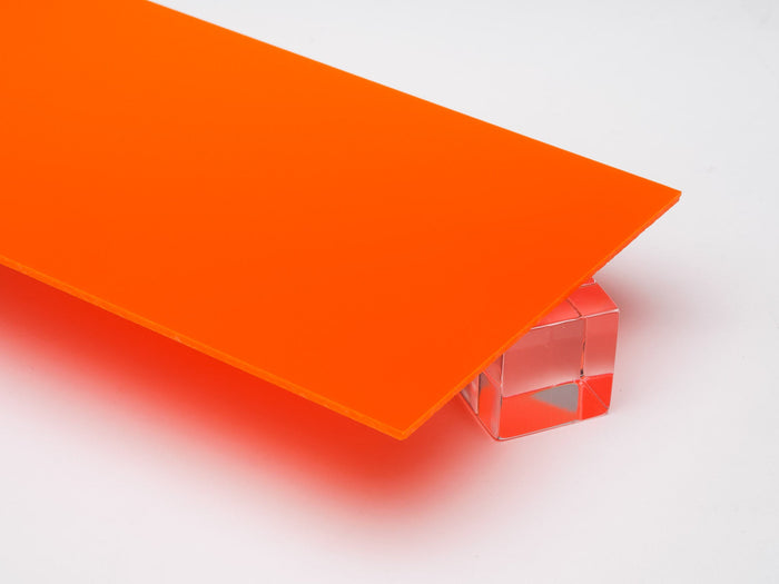 Plexiglas GS Satinice orange 2C02 DC zweiseitig satiniert SK-Folie 3.050 x 2.030 x 6 mm