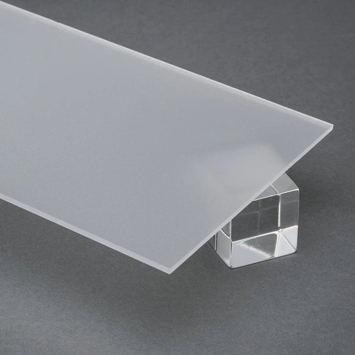 Plexiglas XT LED farblos 0M200 SC einseitig für Hinterleuchtung satiniert SH-Folie 3.050 x 2.050 x 3 mm
