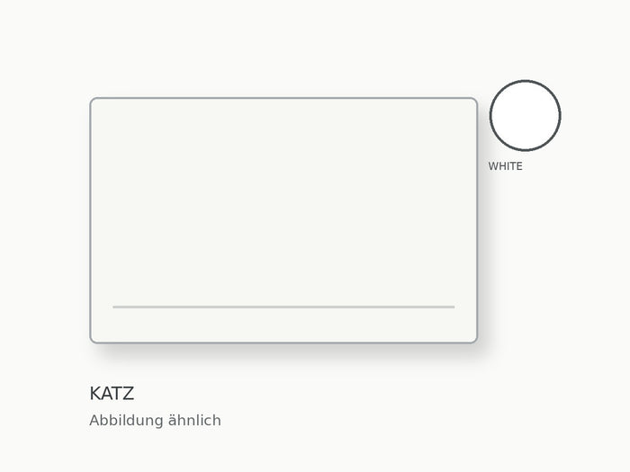 KATZ DISPLAY BOARD glazed Verbundplatte weiss zweiseitig 2.440 x 1.220 x 5 mm